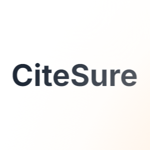 CiteSure instantly verifies citations using AI-powered analysis.
