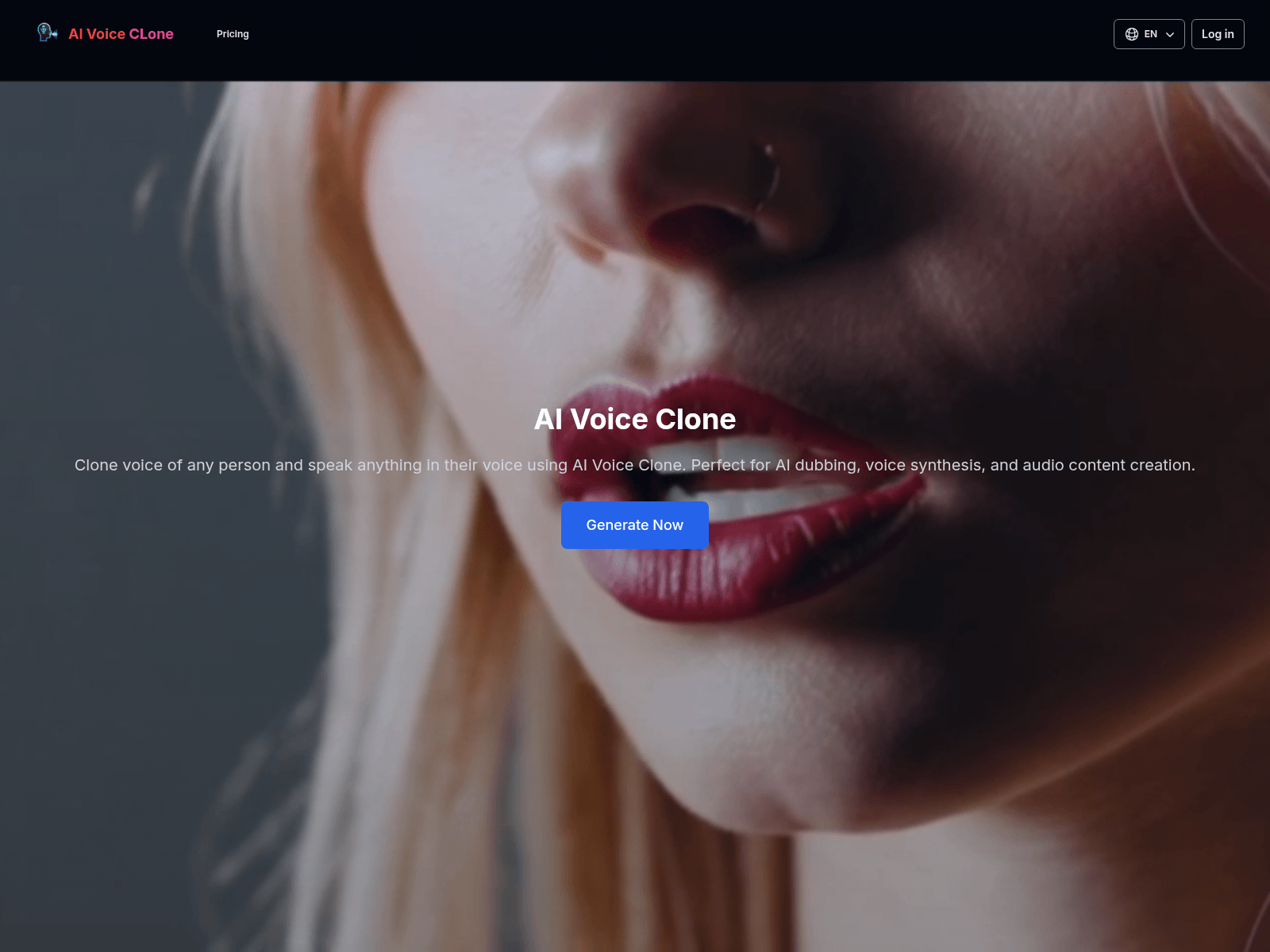 AI Voice Clone lets you create realistic voice clones from short audio samples for dubbing, synthesis, and content creation.
