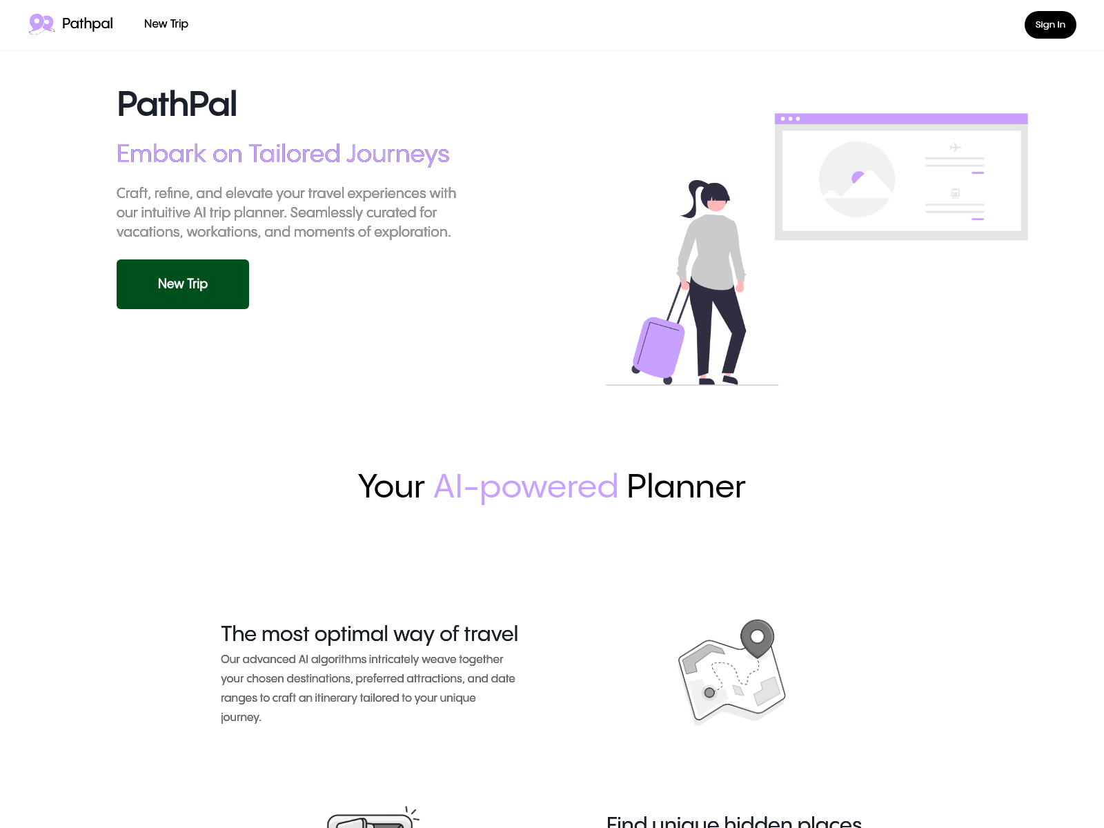 PathPal: AI-powered travel itinerary planner creating personalized, optimized trips.
